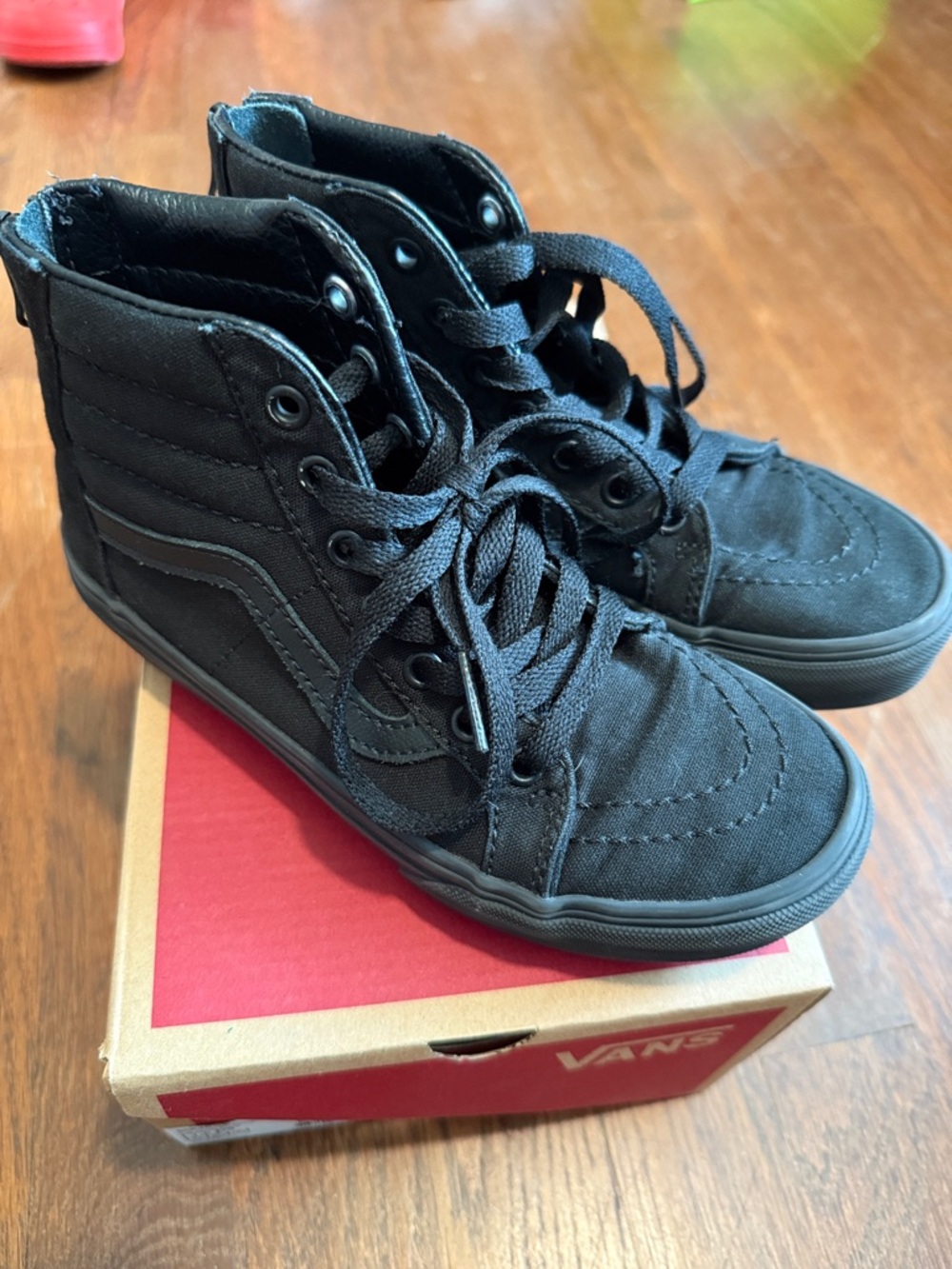 Vans Little Kids Sk8-Hi Zip Shoe